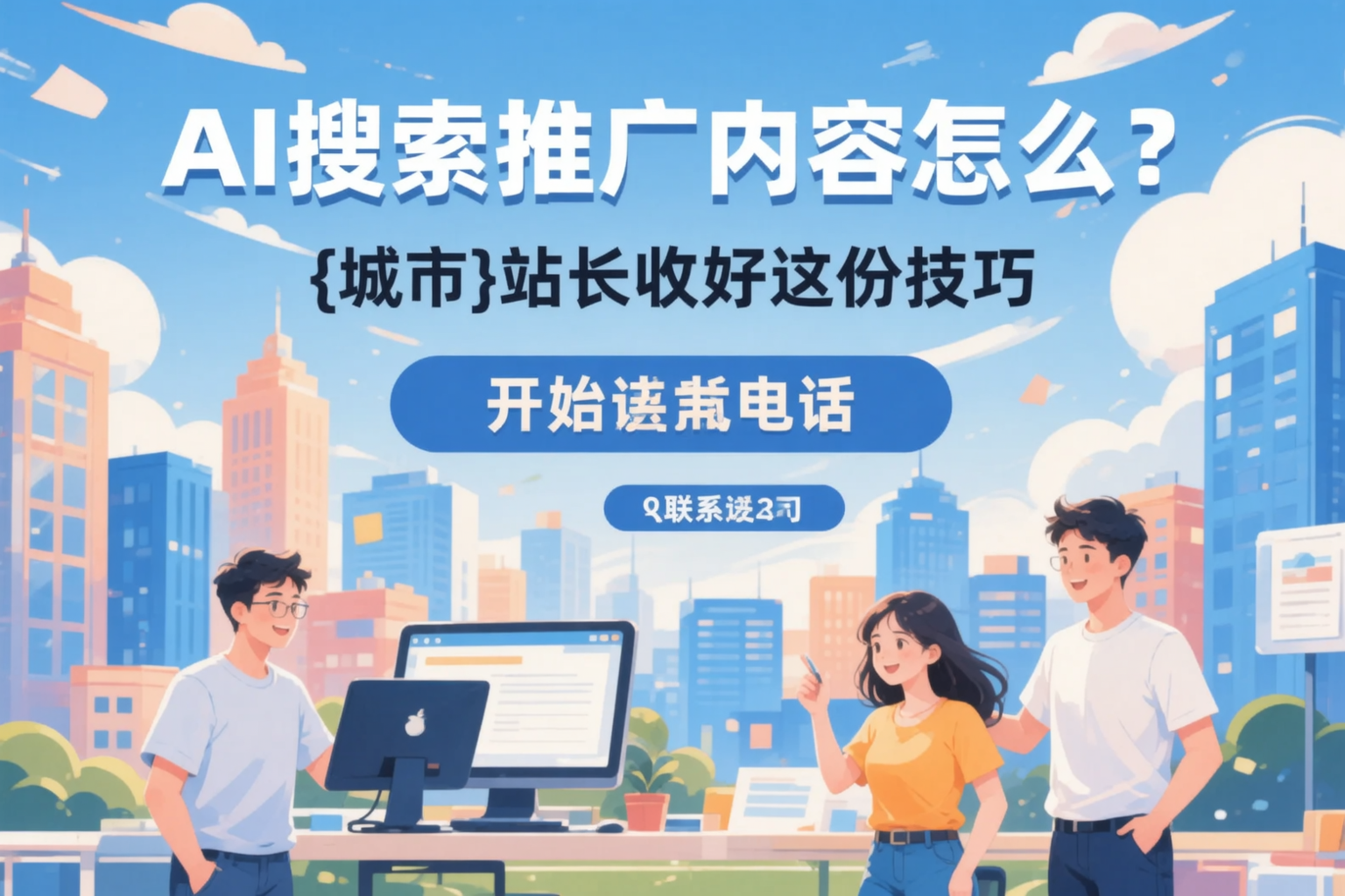 AI搜索推广内容怎么写？巴马站长收好这份技巧