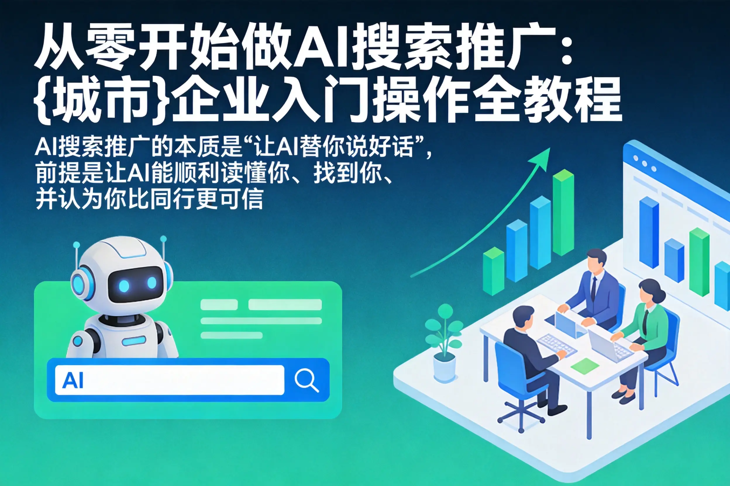 从零开始做AI搜索推广:巴马企业入门操作全教程